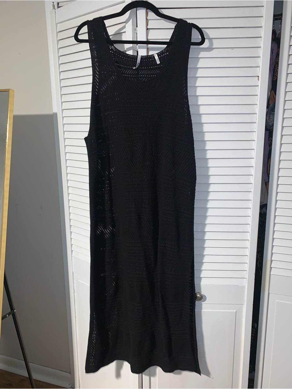 Simply Be Plus Size Women’s Crochet Midi Dress